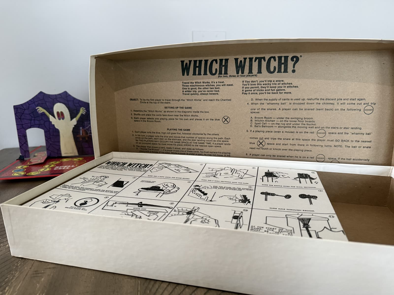 Which Witch? Board Game — 1971 Milton Bradley — photo 9