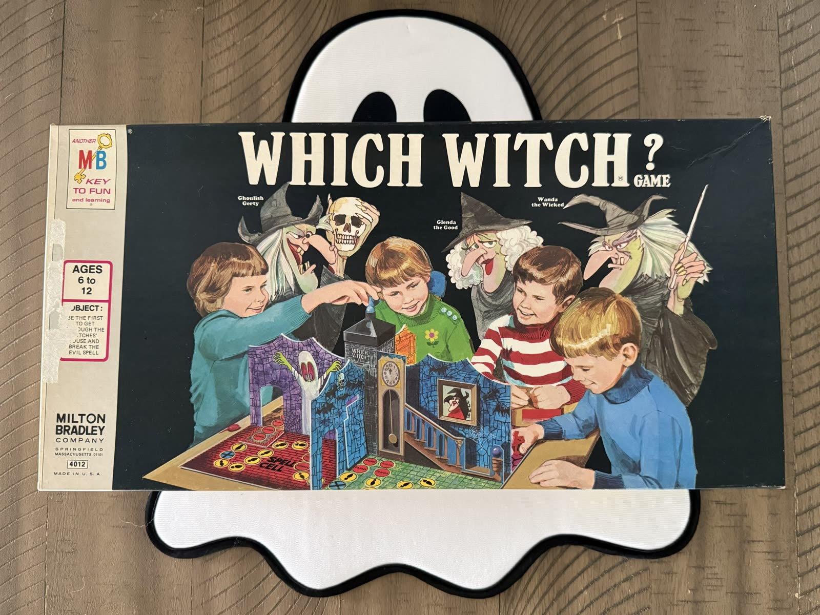 Which Witch? Board Game — 1971 Milton Bradley