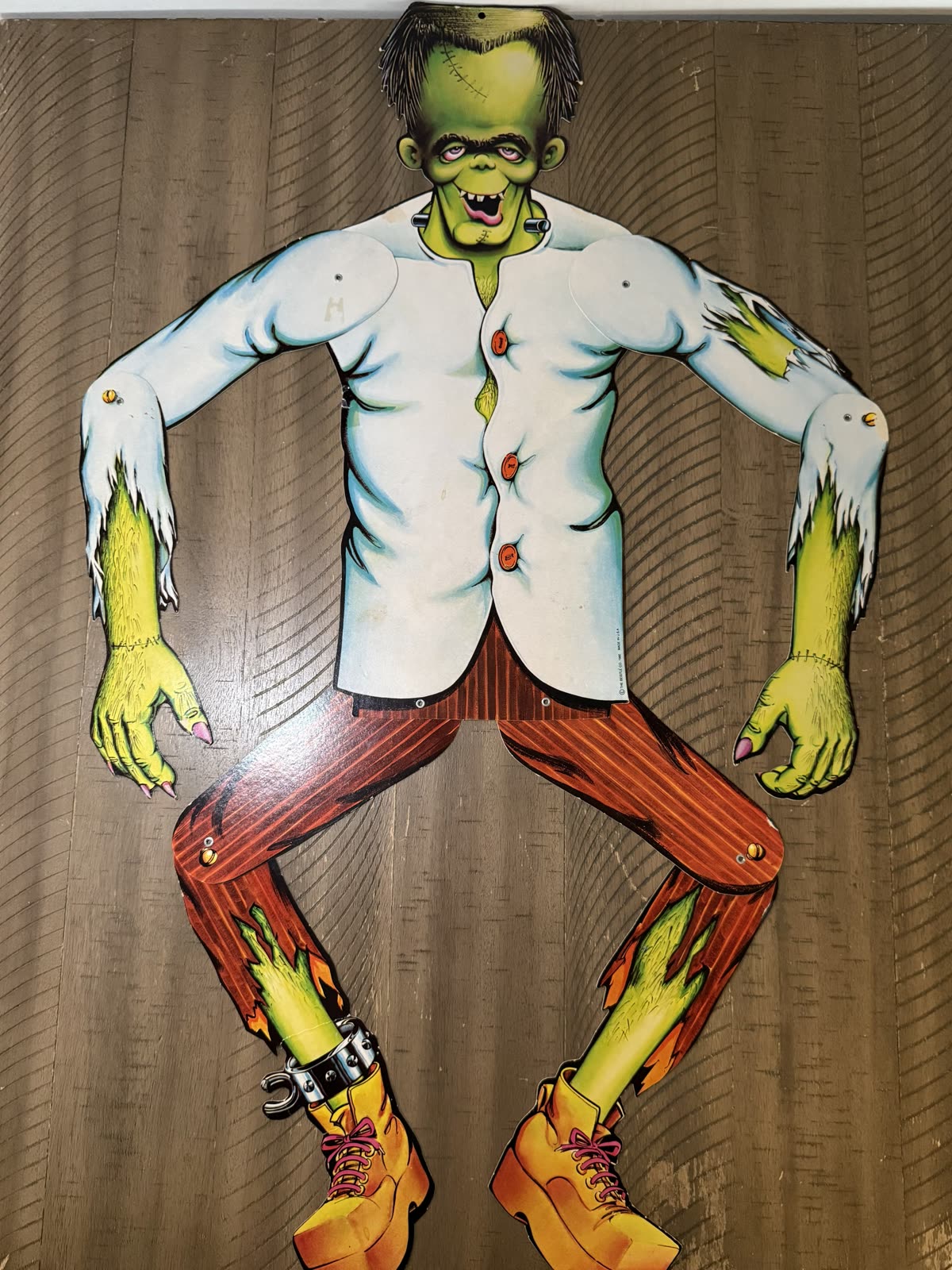 Beistle Jointed Frankenstein Die-Cut
