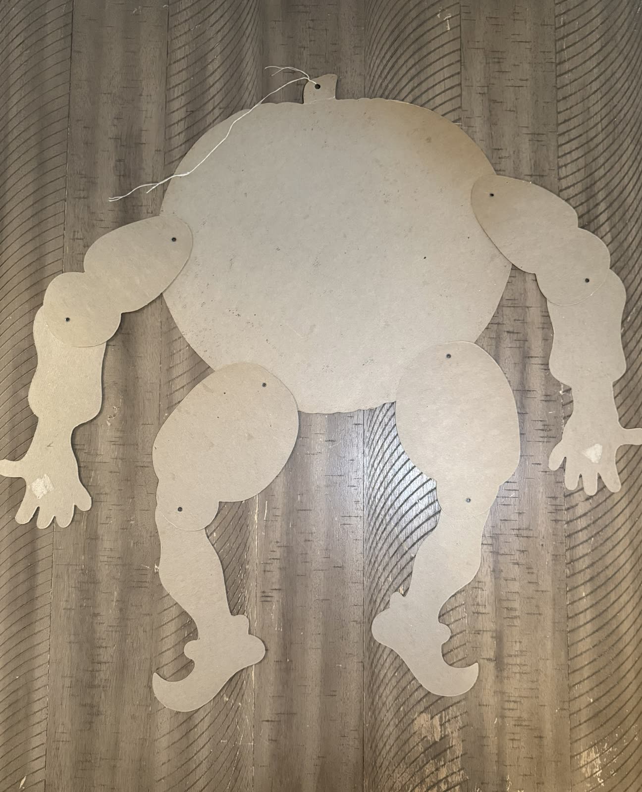 Beistle Jointed Jack-O'-Lantern Man — photo 2