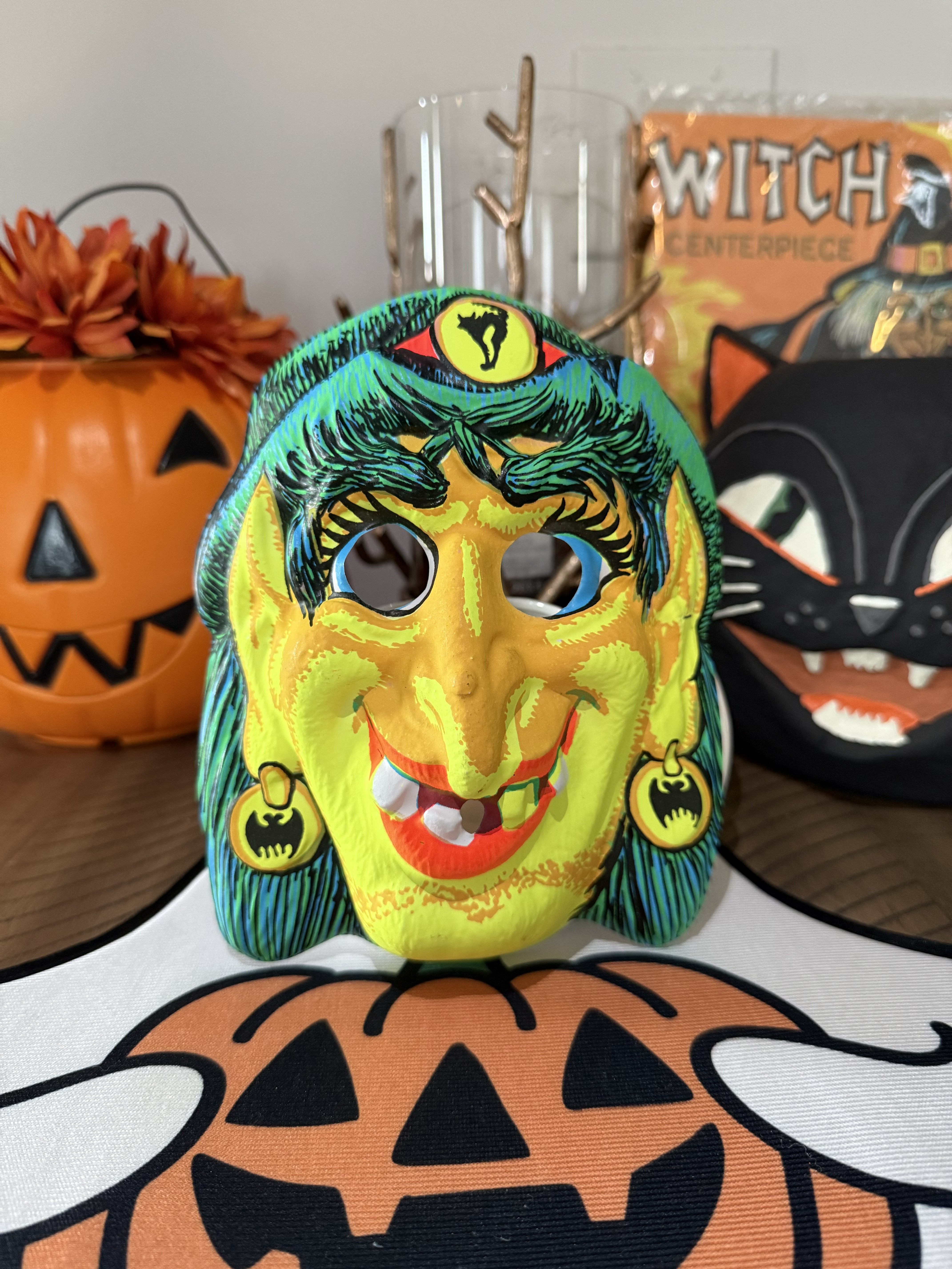 Vintage Ben Cooper Witch Mask — Zest Soap Promotional