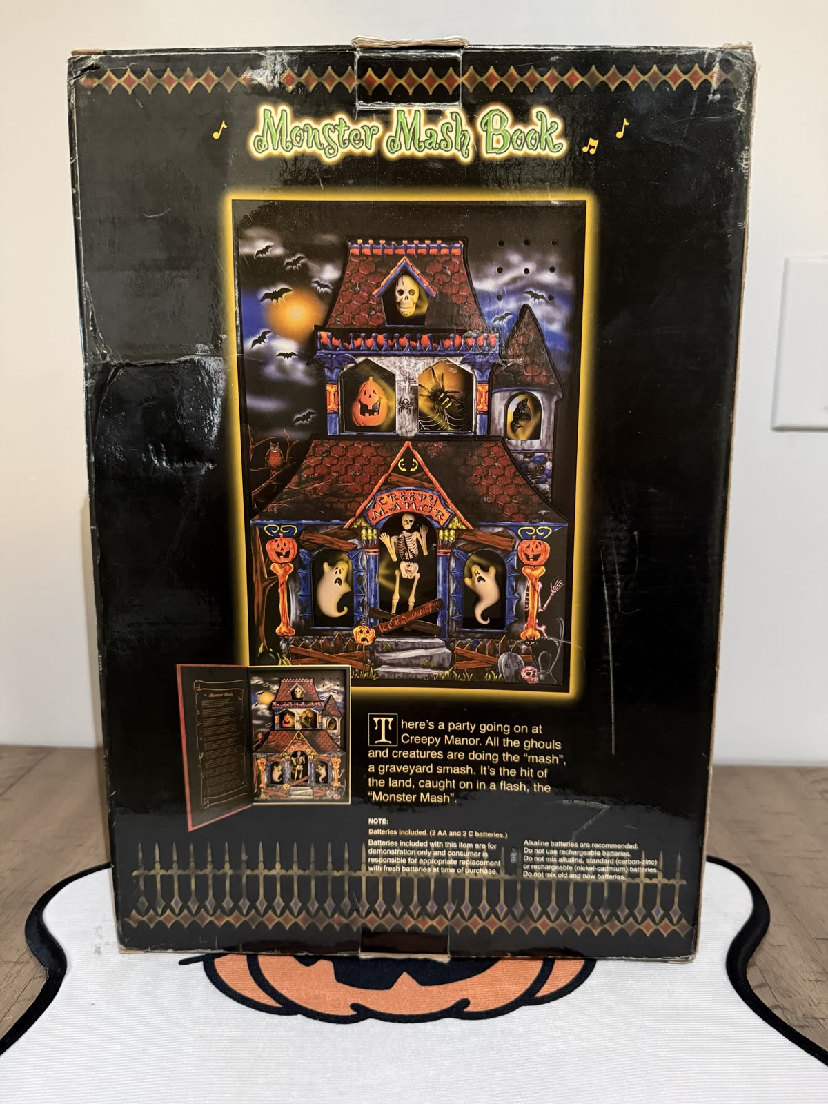 Monster Mash Book by Blue Ridge Designs — back