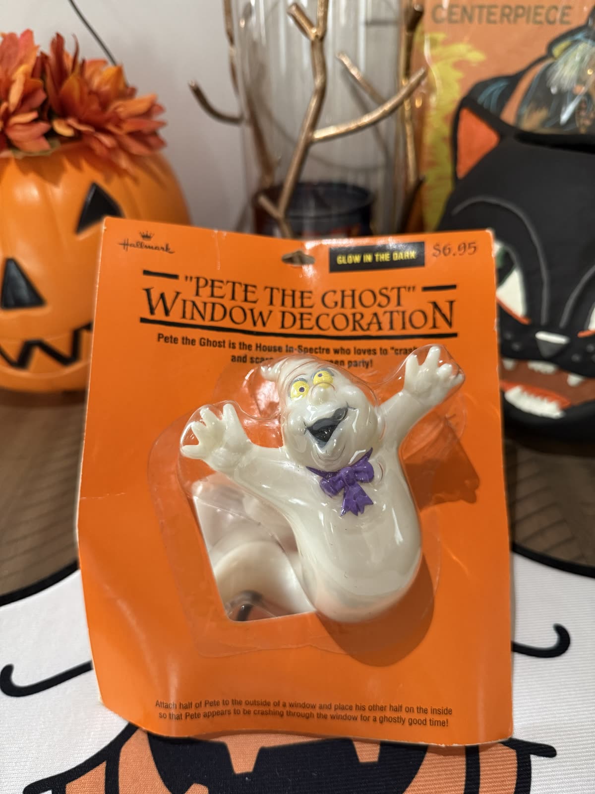 Hallmark Pete the Ghost Glow-in-the-Dark Window Decoration