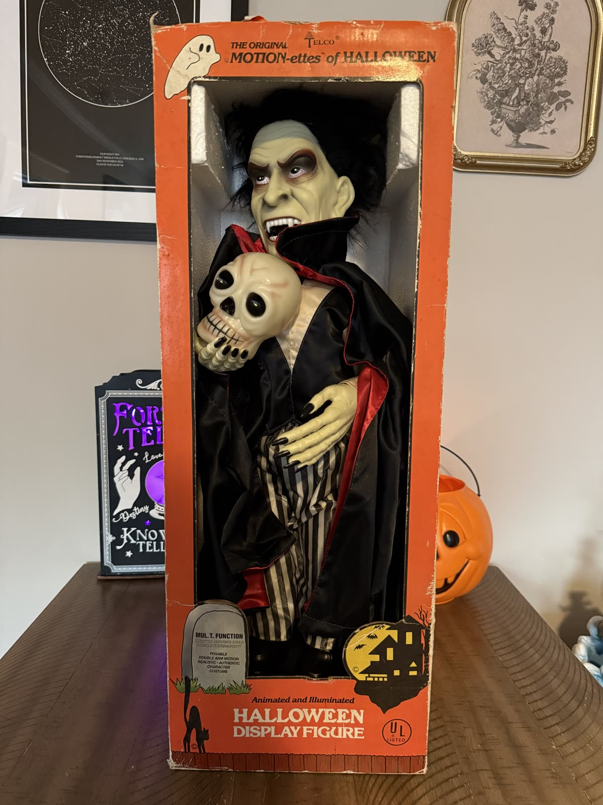 Telco Motion-ettes of Halloween Vampire — front box