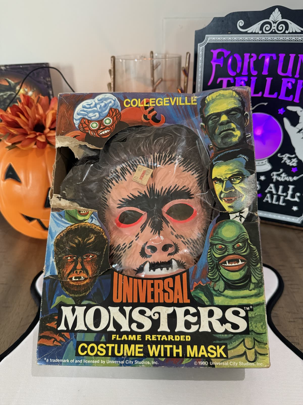 Collegeville Universal Monsters Wolfman Costume with Mask